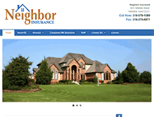 Tablet Screenshot of neighborinsurance.com